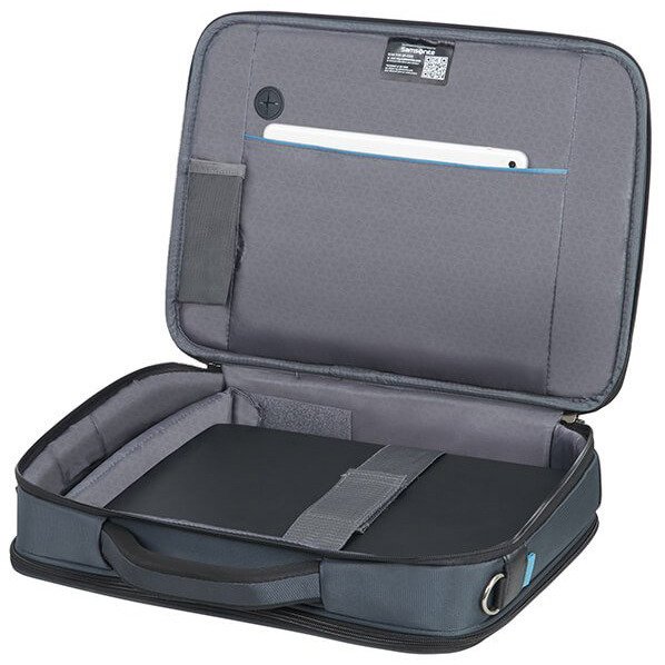 Teczka na laptopa Samsonite Vectura Evo 15,6" Briefcase - blue