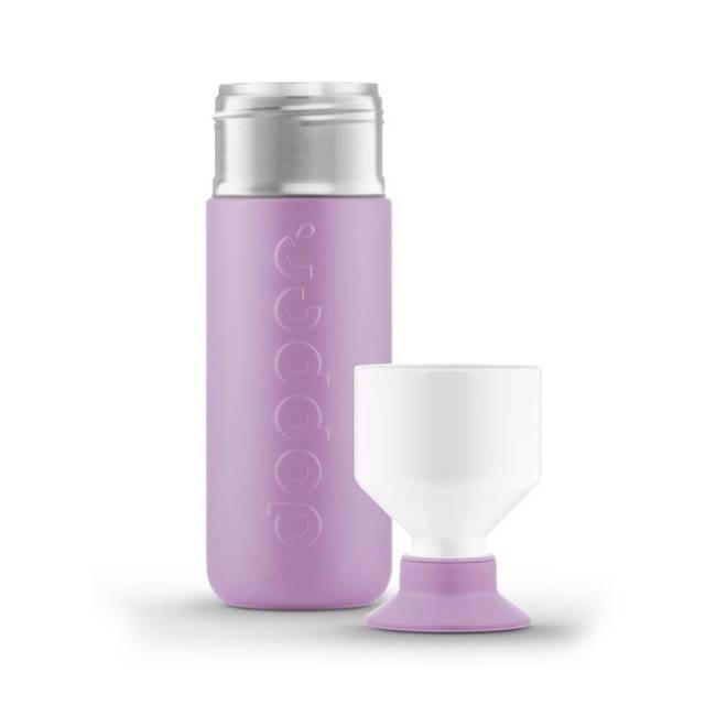 Termiczna butelka wielorazowa na wodę Dopper Insulated 0,58 l - throwback lilac