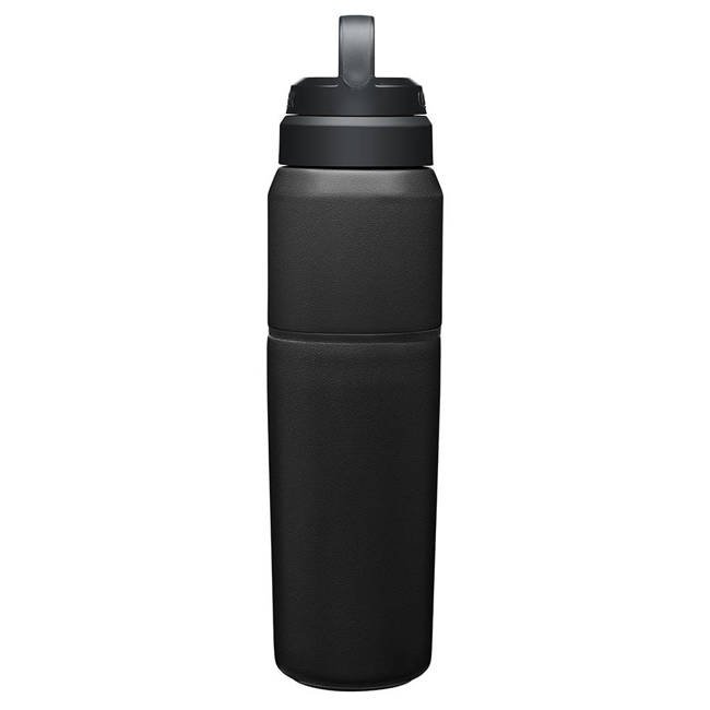 Termiczna butelka z kubkiem Camelbak MultiBev 0,65 l - black