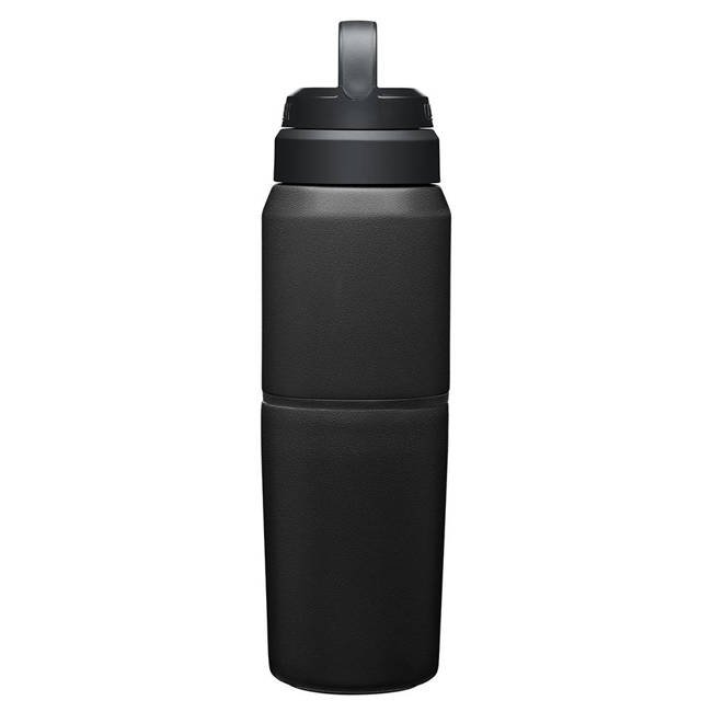 Termiczna butelka z kubkiem MultiBev 0,5 l / kubek 0,35 l Camelbal - black
