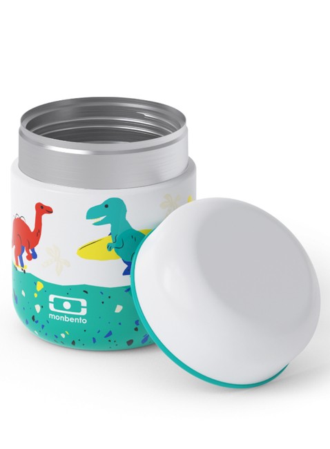 Termiczny lunchbox Monbento MB Capsule 280 ml - blue / dino