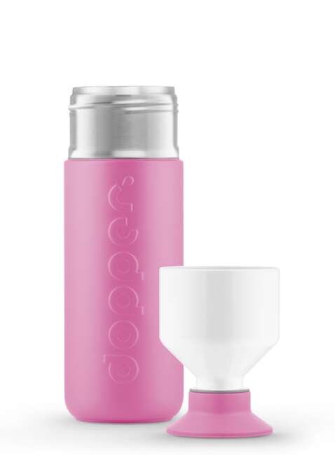 Termo-butelka na wodę Dopper Insulated 580 ml - pelican pink