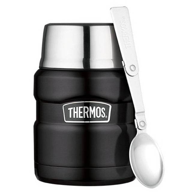 Termos na jedzenie Thermos Stainless King™ Food Flask 0,47 l - black matt