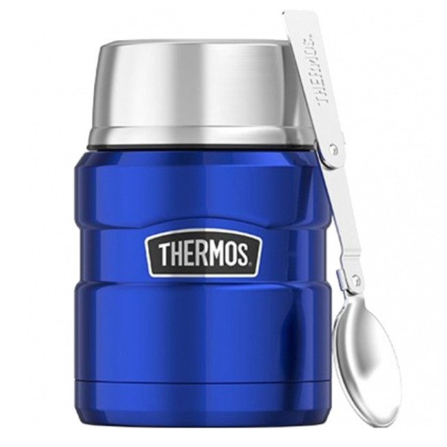 Termos na jedzenie Thermos Stainless King™ Food Flask 0,47 l - metalic blue