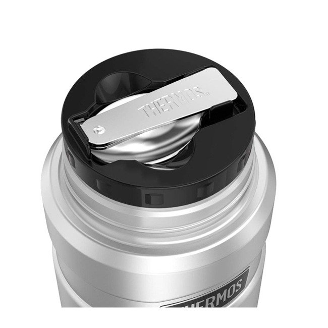 Termos na jedzenie z łyżką Thermos Stainless King™ 0,71 l - matte stainless steel