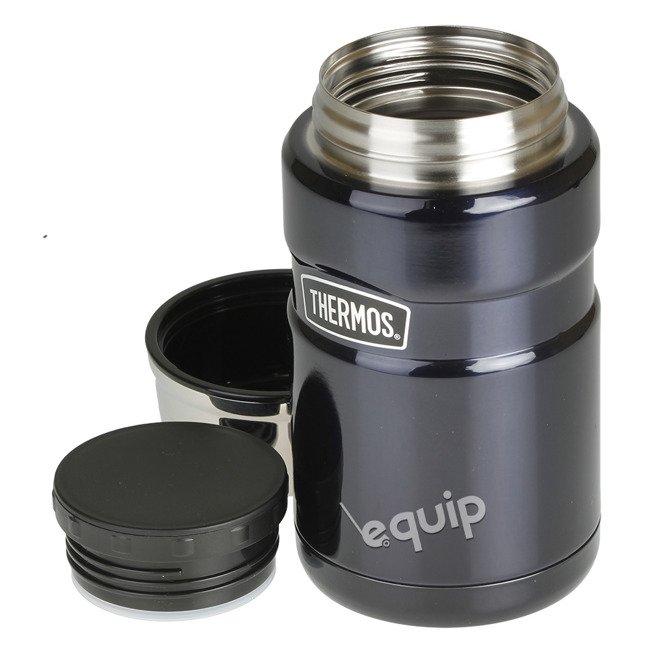 Termos na jedzenie z łyżką Thermos Stainless King™ 0,71 l - metallic grey