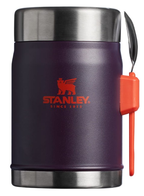 Termos na jedzenie ze sporkiem Stanley Legendary Classic 0,4 l - plum