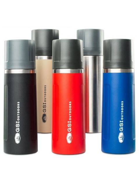 Termos na zupę GSI Outdoors Glacier Stainless Vacuum Bottle 1 l - sand