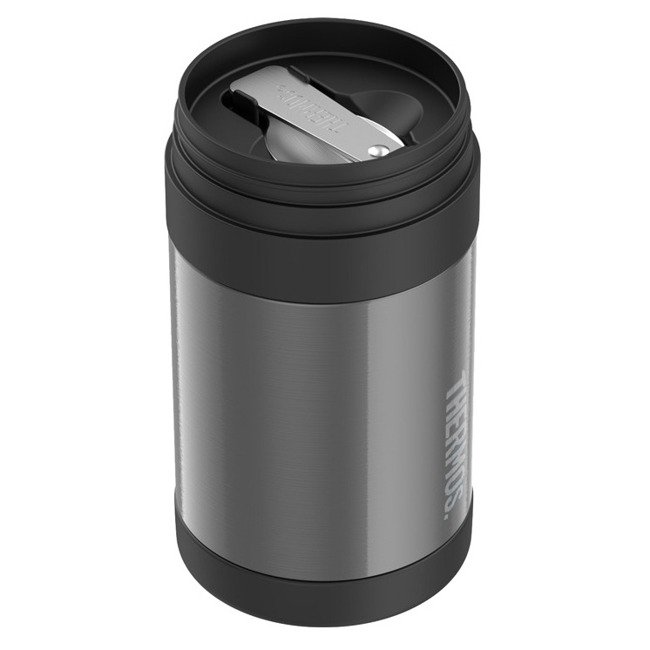 Termos obiadowy dziecięcy Thermos FUNtainer z łyżką - grey