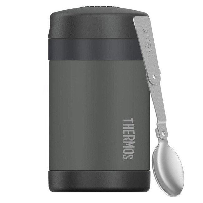 Termos obiadowy dziecięcy Thermos FUNtainer z łyżką - grey