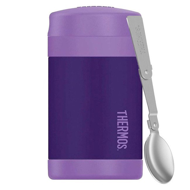 Termos obiadowy dziecięcy Thermos FUNtainer z łyżką - violet