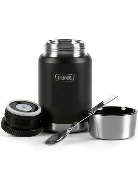 Termos obiadowy z łyżką Thermos Icon Food Jar 0,71 l  - granite