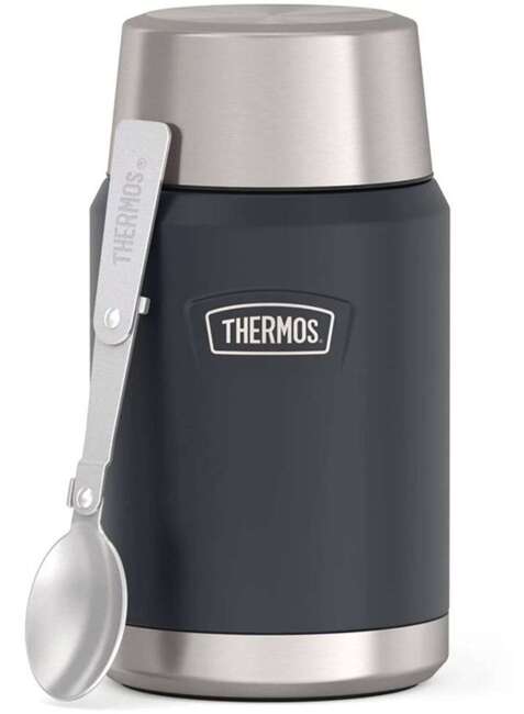 Termos obiadowy z łyżką Thermos Icon Food Jar 0,71 l  - granite