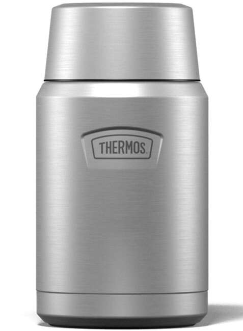 Termos obiadowy z łyżką Thermos Icon Food Jar 0,71 l - matte stainless steel