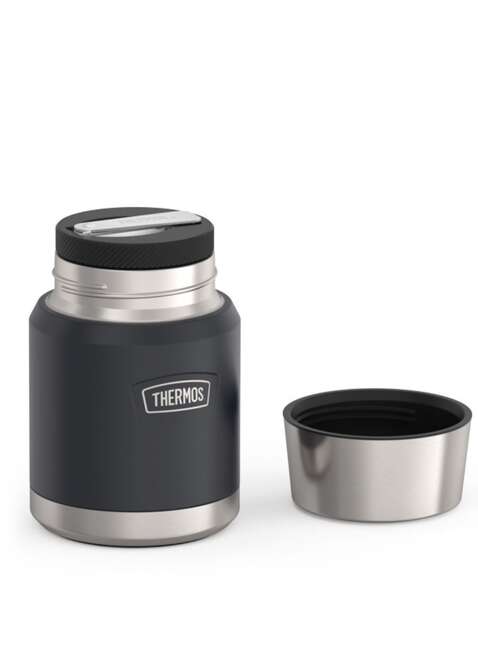 Termos obiadowy z łyżką Thermos Icon™ Food Jar 0,47 l - granite