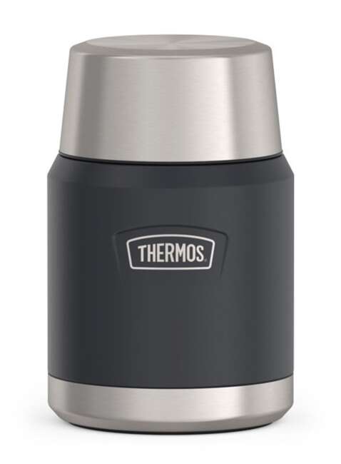 Termos obiadowy z łyżką Thermos Icon™ Food Jar 0,47 l - granite