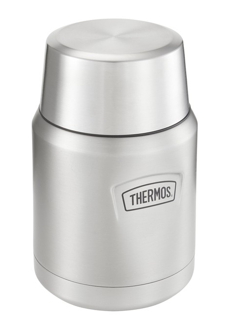 Termos obiadowy z łyżką Thermos Icon™ Food Jar 0,47 l - matte stainless steel