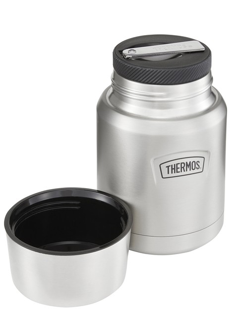 Termos obiadowy z łyżką Thermos Icon™ Food Jar 0,47 l - matte stainless steel