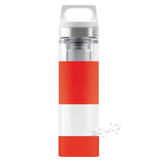Termos szklany Sigg Thermo Flask Hot & Cold 0,4 l - red