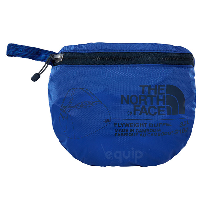 The North Face Flyweight składana torba podróżna brit blue/urban navy