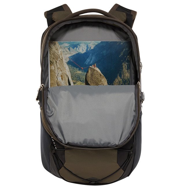 The North Face plecak Borealis na laptopa - new taupe green