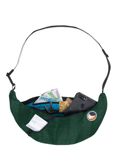 Torba Ticket To The Moon Sling Bag - dark green