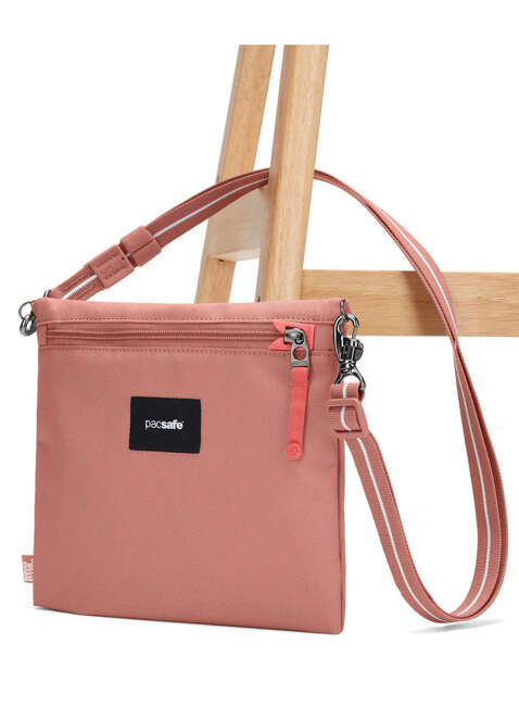 Torba antykradzieżowa Pacsafe Go Crossbody Pouch - rose