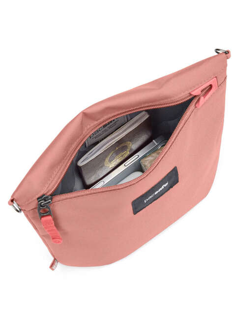 Torba antykradzieżowa Pacsafe Go Crossbody Pouch - rose