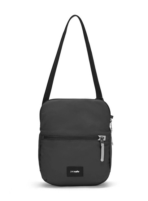 Torba antykradzieżowa z klapą Pacsafe GO Saddle Crossbody - jet black