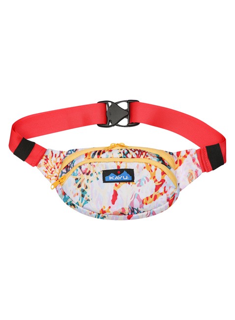 Torba biodrowa nerka Kavu Spectator - floral coral