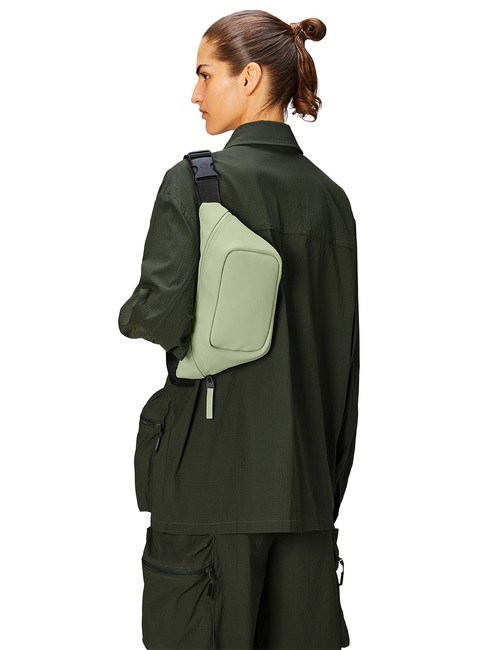 Torba biodrowa wodoodporna Rains Bum Bag Mini W3 - earth