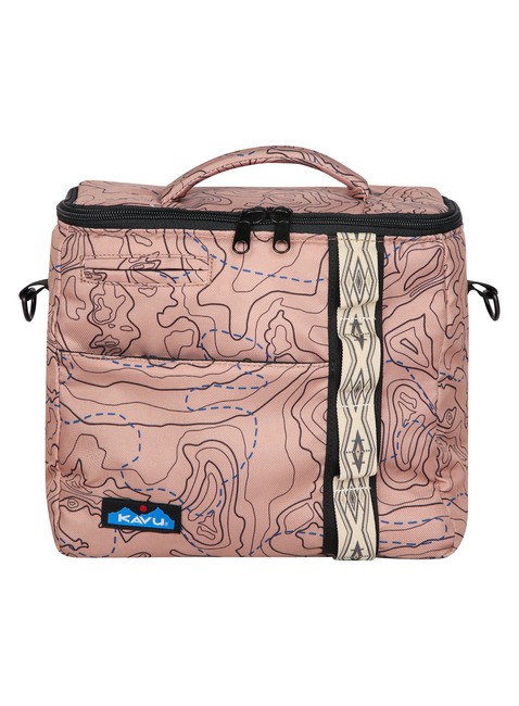 Torba izolowana Kavu Snack Sack 7 l - sea map