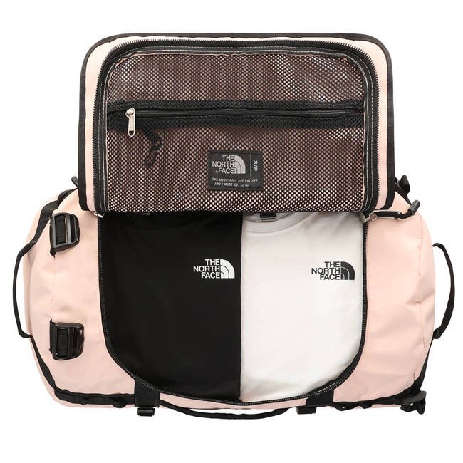 Torba miejska The North Face Base Camp Duffel S NE - evening sand pink/black