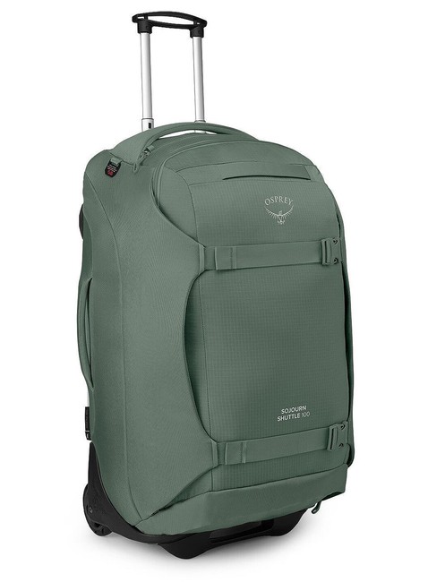 Torba na kółkach Osprey Sojourn Shuttle Wheeled Duffel 100 - koseret green