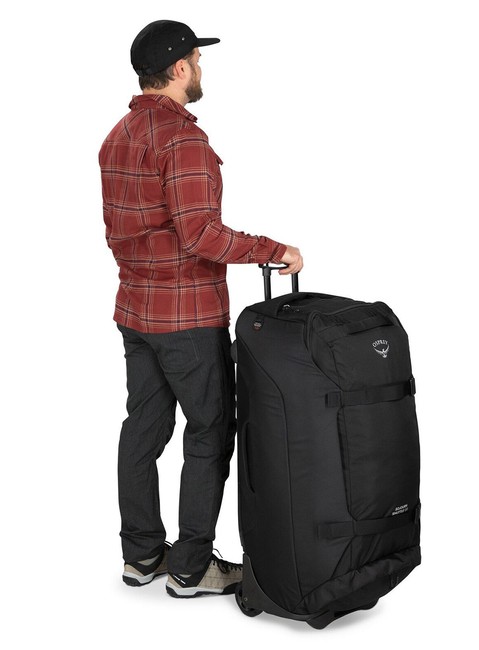 Torba na kółkach Osprey Sojourn Shuttle Wheeled Duffel 130 - black