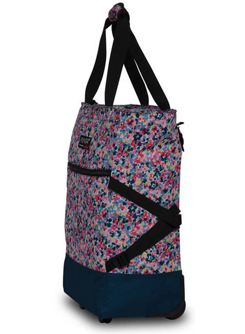 Torba na kółkach na zakupy Punta Wheel Print - multi coloured / navy blue