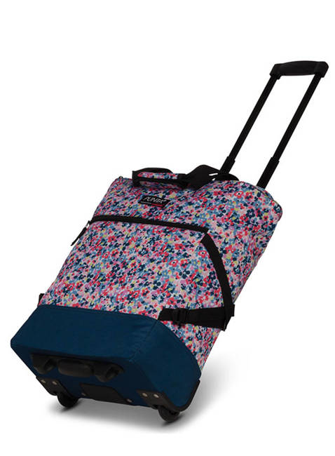 Torba na kółkach na zakupy Punta Wheel Print - multi coloured / navy blue