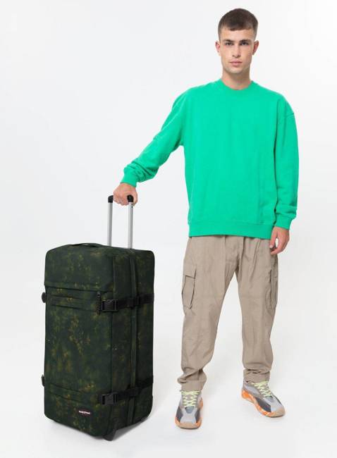 Torba na kółkach walizka Eastpak Transit'R L - camo dye khaki