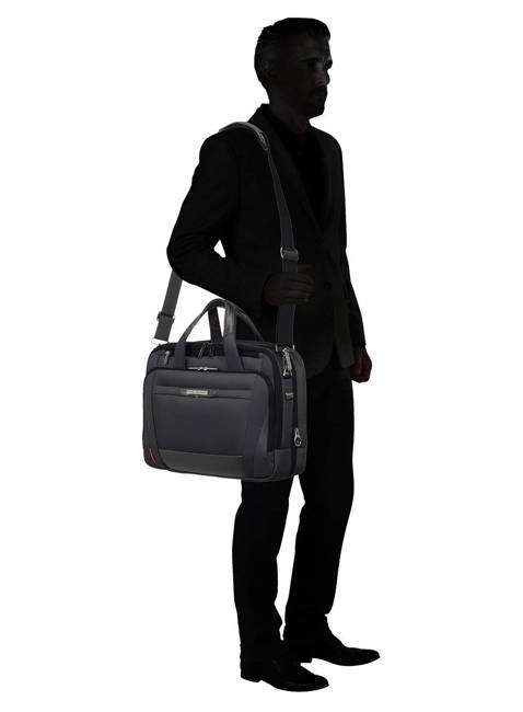 Torba na laptopa Samsonite PRO-DLX 5 Briefcase 15,6" - black