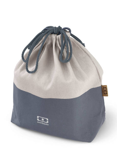 Torba na lunchbox Monbento MB Pochette L - blue natural