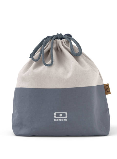 Torba na lunchbox Monbento MB Pochette L - blue natural