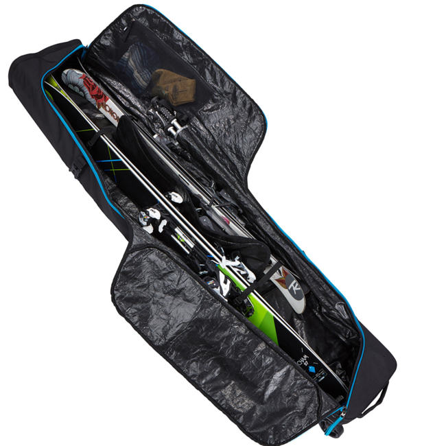 Torba na narty z kółkami Thule RoundTrip Ski Roller 192 cm - black