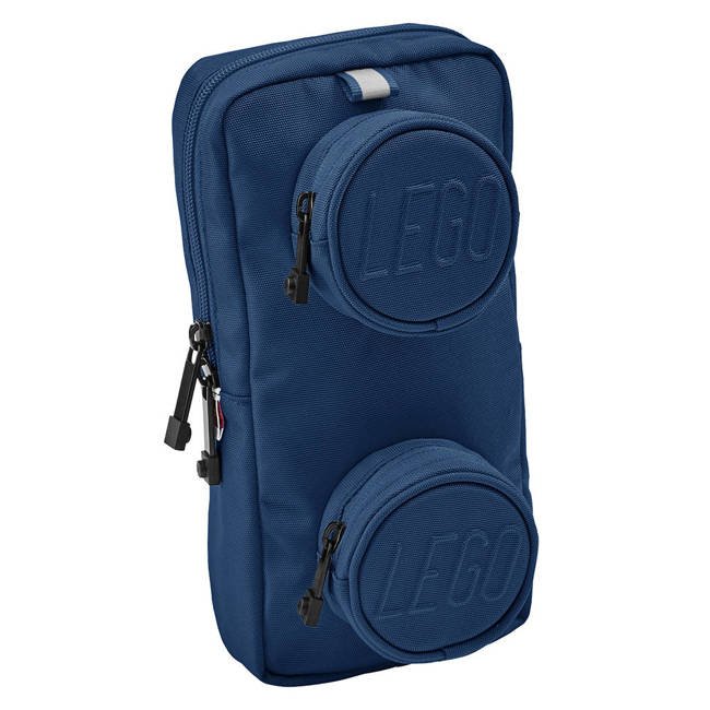 Torba na ramię LEGO Brick 1x2 Sling Bag - earth blue