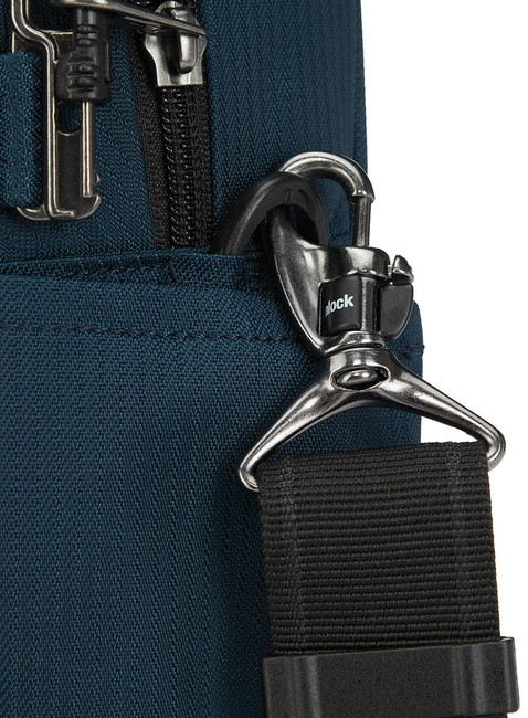 Torba na ramię Pacsafe LS250 Anti-theft Shoulder Bag - econyl ocean