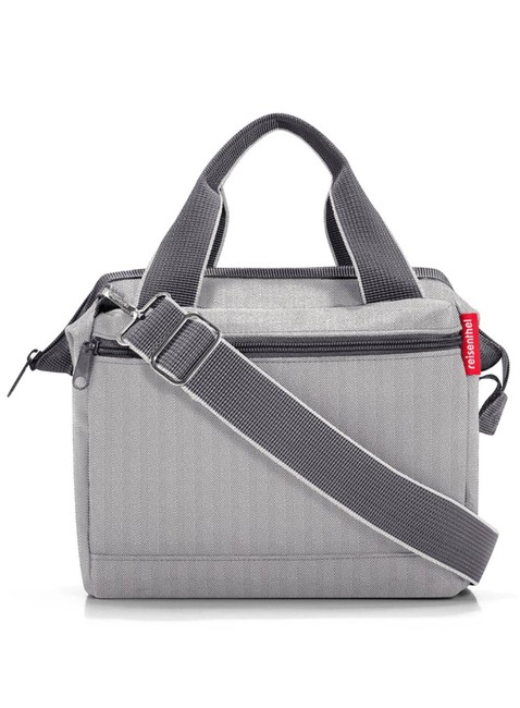 Torba na ramię Reisenthel Allrounder Cross - herringbone grey