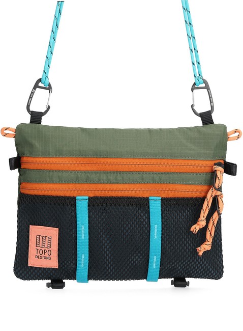 Torba na ramię Topo Designs Mountain Accessory - olive / pond blue