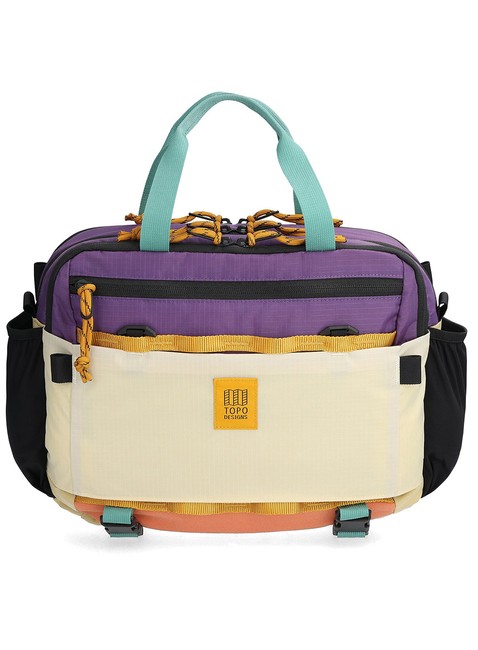 Torba na ramię Topo Designs Mountain Cross Bag - loganberry / bone white