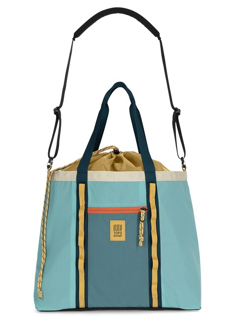 Torba na ramię Topo Designs Mountain Utility Tote - geode green / sea pine