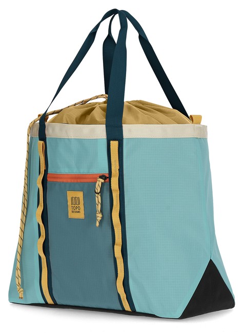 Torba na ramię Topo Designs Mountain Utility Tote - geode green / sea pine