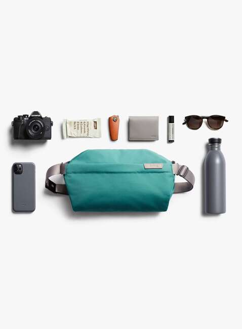 Torba na ramię crossbody Bellroy Sling 7 l - teal